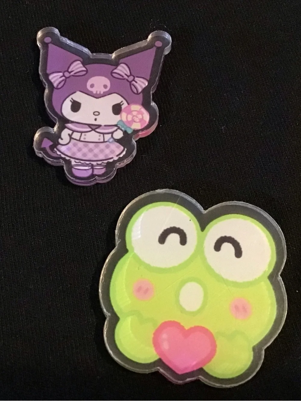 Set of four Sanrio characters magnet set. Super cute.